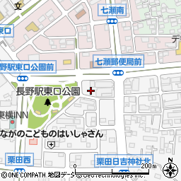 長野県長野市栗田2077周辺の地図