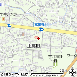 長野県長野市高田1360周辺の地図