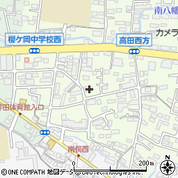 長野県長野市高田1014周辺の地図
