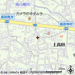 長野県長野市高田1136-6周辺の地図