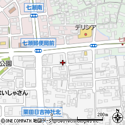 長野県長野市栗田2014周辺の地図