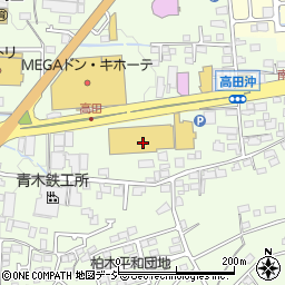 ヴィクトリアゴルフ長野南高田店周辺の地図