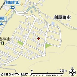 石川県金沢市利屋町77周辺の地図