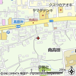 長野県長野市高田南高田2051周辺の地図