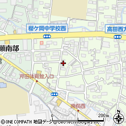 長野県長野市高田1042周辺の地図