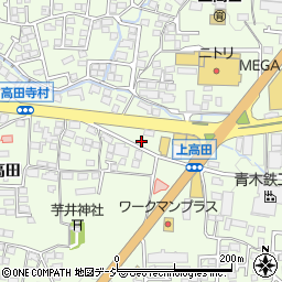 長野県長野市高田1302周辺の地図