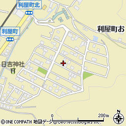 石川県金沢市利屋町89周辺の地図