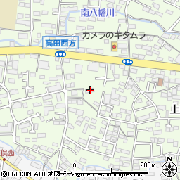 長野県長野市高田1109周辺の地図