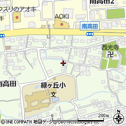 長野県長野市高田2295周辺の地図