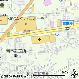 スーパースポーツゼビオ長野南高田店周辺の地図
