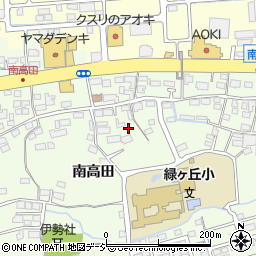 長野県長野市高田2026周辺の地図