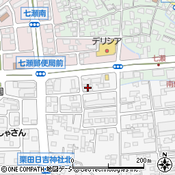 長野県長野市栗田2004周辺の地図