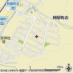 石川県金沢市利屋町76周辺の地図