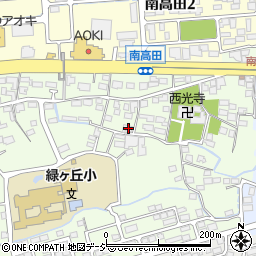 長野県長野市高田南高田2006周辺の地図