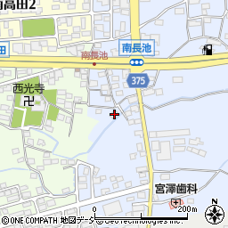 長野県長野市南長池559-3周辺の地図