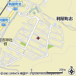 石川県金沢市利屋町75周辺の地図