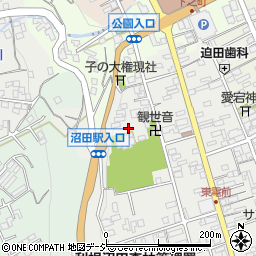 群馬県沼田市鍛冶町928-26周辺の地図