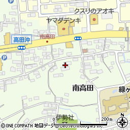 長野県長野市高田2044-1周辺の地図