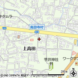 長野県長野市高田1336周辺の地図