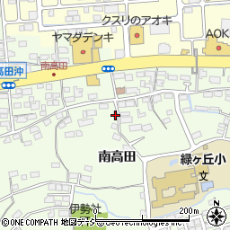 長野県長野市高田南高田2041-2周辺の地図