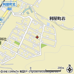 石川県金沢市利屋町52周辺の地図