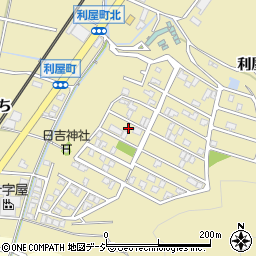 石川県金沢市利屋町105周辺の地図