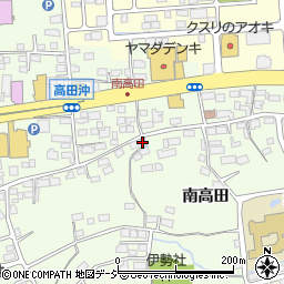 長野県長野市高田南高田2052周辺の地図