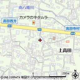 長野県長野市高田1136周辺の地図