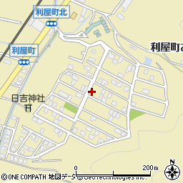 石川県金沢市利屋町92周辺の地図