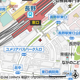 アパマンショップ　長野駅東口店周辺の地図