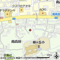 長野県長野市高田2023-5周辺の地図