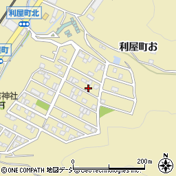 石川県金沢市利屋町53周辺の地図