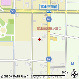 富山県富山市新保1106周辺の地図