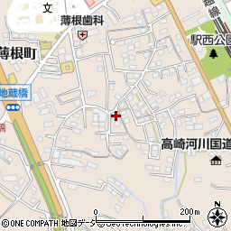 群馬県沼田市薄根町3328-2周辺の地図