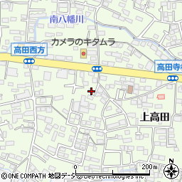 長野県長野市高田1136-9周辺の地図