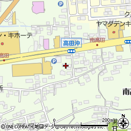 長野県長野市高田南高田1845-7周辺の地図