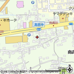 長野県長野市高田南高田1845-6周辺の地図