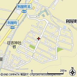 石川県金沢市利屋町93周辺の地図