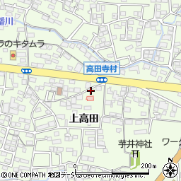 長野県長野市高田1369周辺の地図