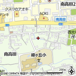 長野県長野市高田2020周辺の地図