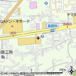 長野県長野市高田1843周辺の地図