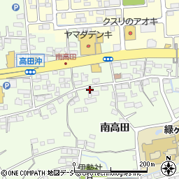 長野県長野市高田2044周辺の地図