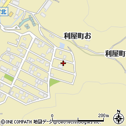 石川県金沢市利屋町（ム）周辺の地図