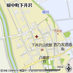 富山県富山市婦中町下井沢周辺の地図