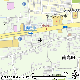 長野県長野市高田1850周辺の地図