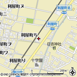 石川県金沢市利屋町（ち）周辺の地図