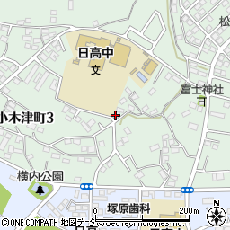 レイコバレエスクール小木津メインスタジオ周辺の地図