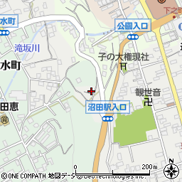 群馬県沼田市鍛冶町3804周辺の地図