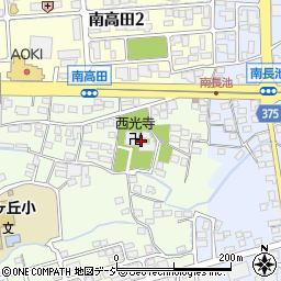 長野県長野市高田1992周辺の地図
