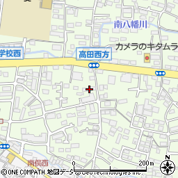 長野県長野市高田1000-1周辺の地図